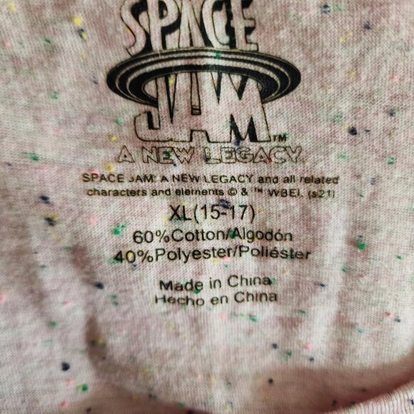 Space Jam-A New Legacy Looney Tunes Tank Top-XL-PINK - Picture 3 of 3
